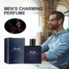 Roxelis 50ml Men Glamour Perfume Spray Cologne Light Fragrance Fresh Pheromone Romantic Couple Dating Gentlemen Charming Perfume