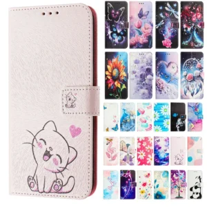 Flip Leather Case For Honor 400 Lite